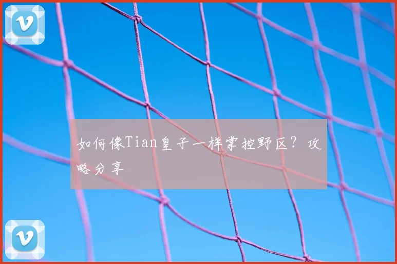 如何像Tian皇子一样掌控野区？攻略分享